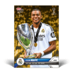 Kylian Mbappé - First Game. First Goal. First Trophy. - 24/25 UCC TOPPS NOW® Card 2
