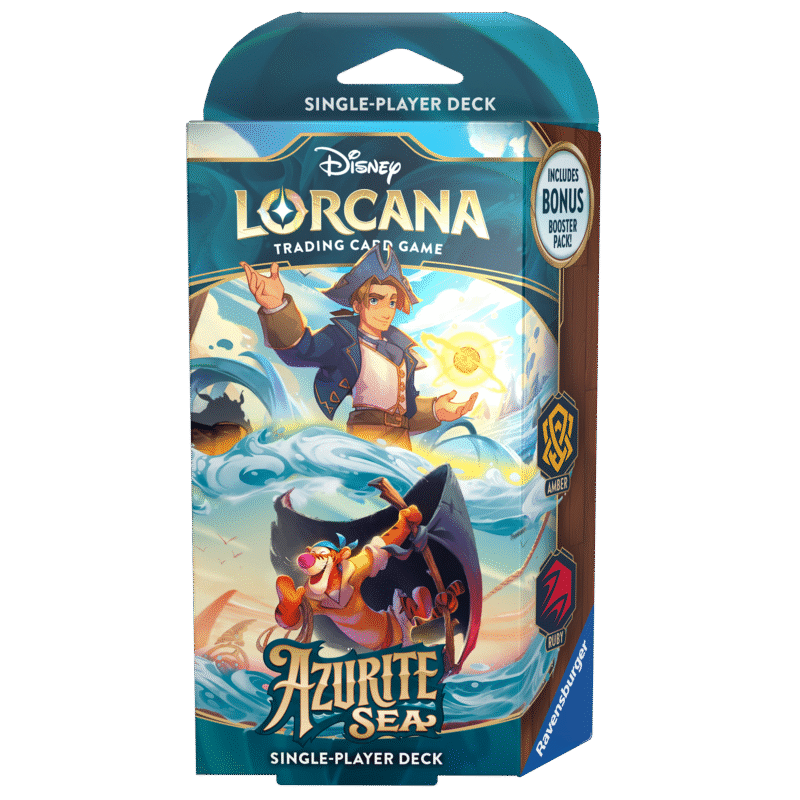 Disney Lorcana: Azurite Sea Starter Deck - Amber & Ruby