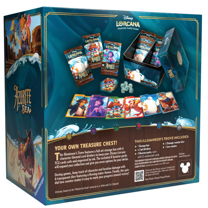 Disney Lorcana: Azurite Sea Illumineer's Trove