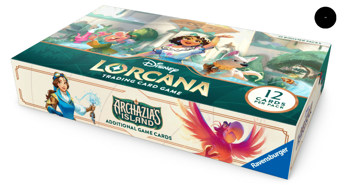 Disney Lorcana: Archazia's Island Booster Case (4 Booster Boxes)