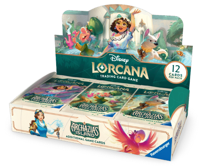 Disney Lorcana: Archazia's Island Booster Case (4 Booster Boxes)