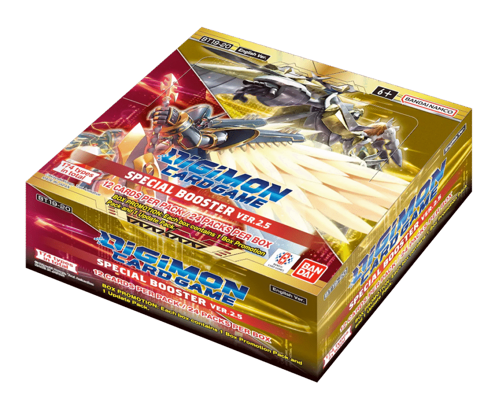 Digimon Card Game: Ver.2.5 Special Booster Box (BT19-20)