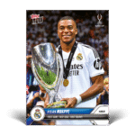 Kylian Mbappé - First Game. First Goal. First Trophy. - 24/25 UCC TOPPS NOW® Card 2
