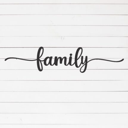 Family Sign | Home Decor | Rustic Wall Art | Farmhouse Decor | Wall Decor | Metal Wall Art | House Decor | Metal Sign | Wall Signs