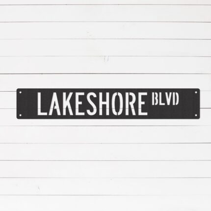 Custom Street Name Sign | House Number Sign | House Address Sign | Address Plaque | Modern House Number Plaque | Street Number Sign